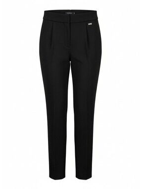 DKNY Black Slim Fit Womens Dress Pants Size Small Stretch Waistband Back Pockets